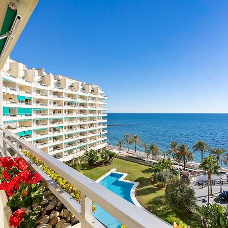 Beach Front Apartment With Pool Marbella Bagian luar foto