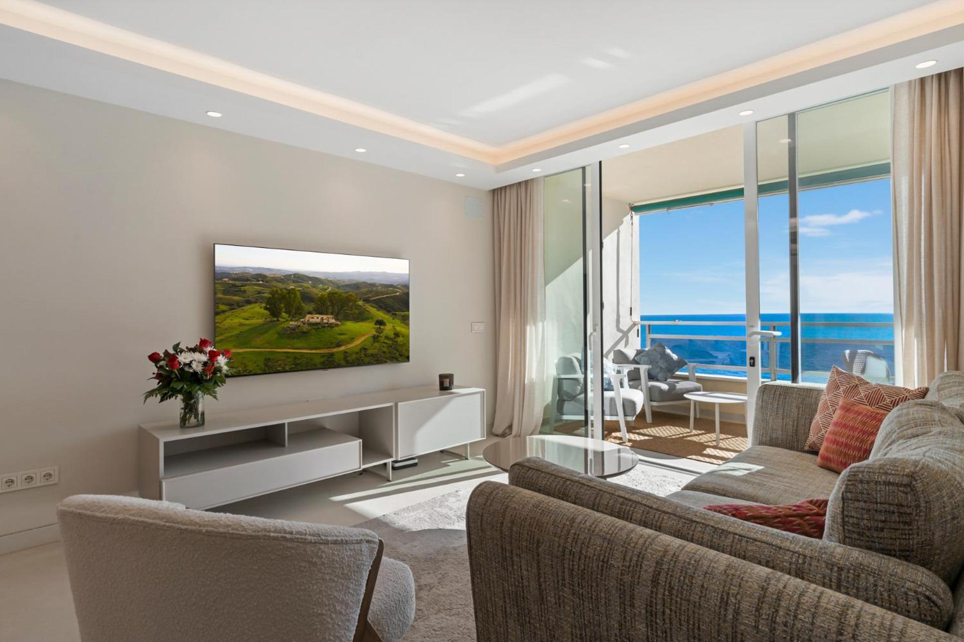 Beach Front Apartment With Pool Marbella Bagian luar foto
